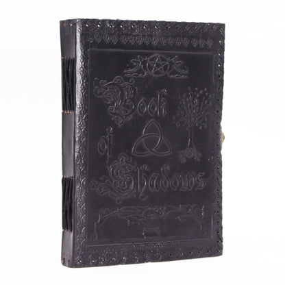 Book of Shadows – stor läderjournal, svart
