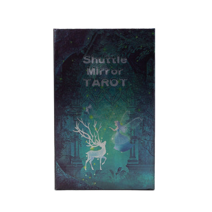 Tarotkort Shuttle Mirror – holografisk folie & guidebok
