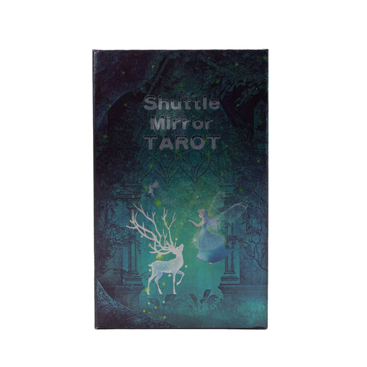 Tarotkort Shuttle Mirror – holografisk folie & guidebok