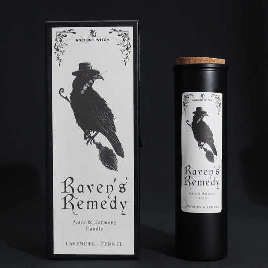 Ancient Witch ritual-ljus – Ravens' Remedy