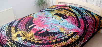 Väggtextil och överkast – hamsahanden, 130 × 200 cm