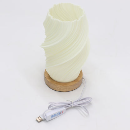 New Wave USB-lampa – Cloud Twisted, 3 ljuslägen