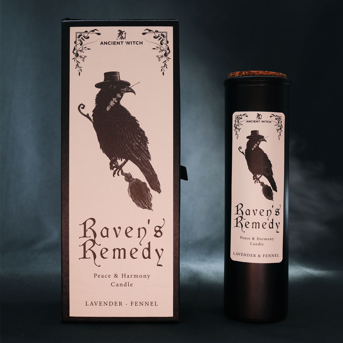 Ancient Witch ritual-ljus – Ravens' Remedy