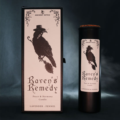 Ancient Witch ritual-ljus – Ravens' Remedy