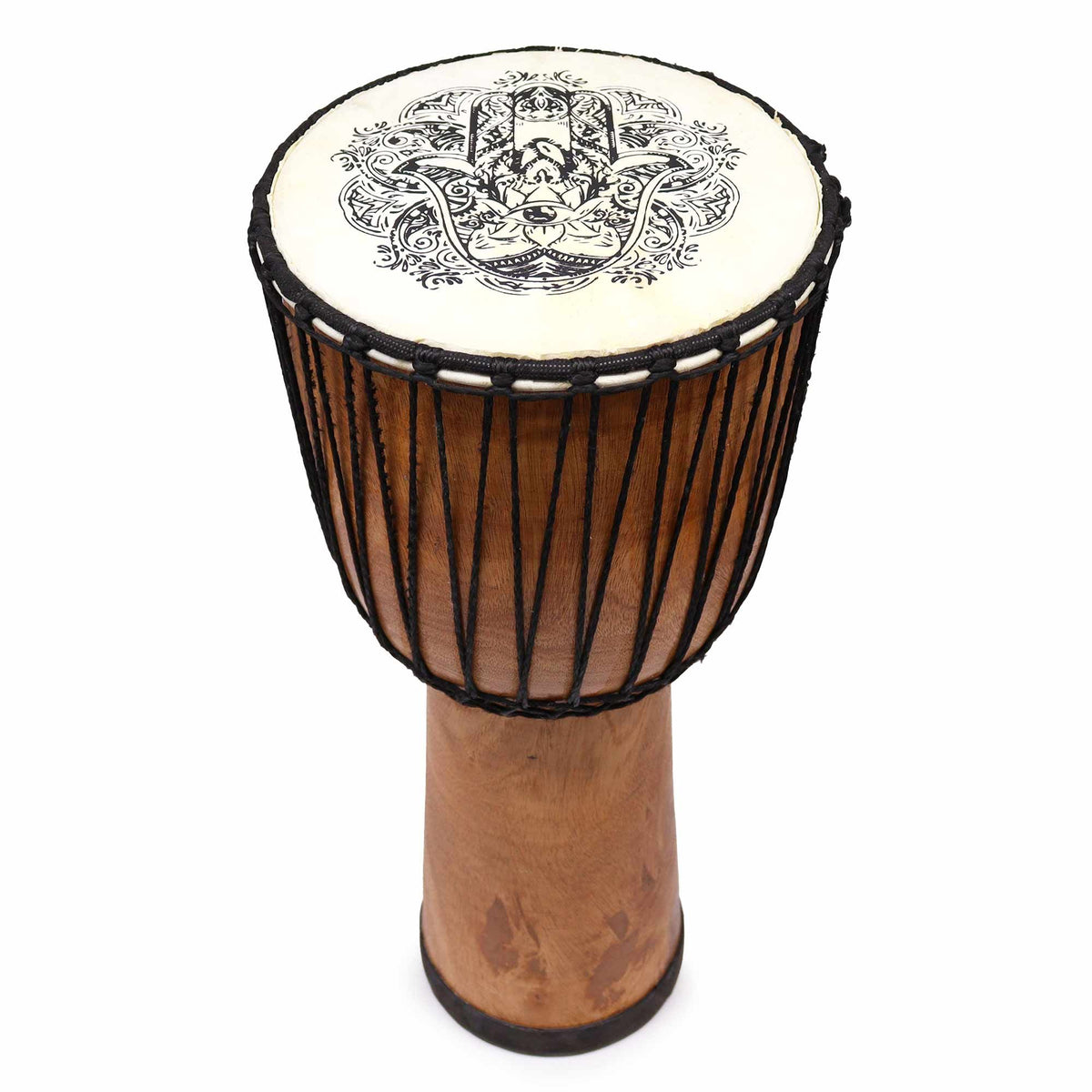 Djembe med hamsamotiv – 50 cm