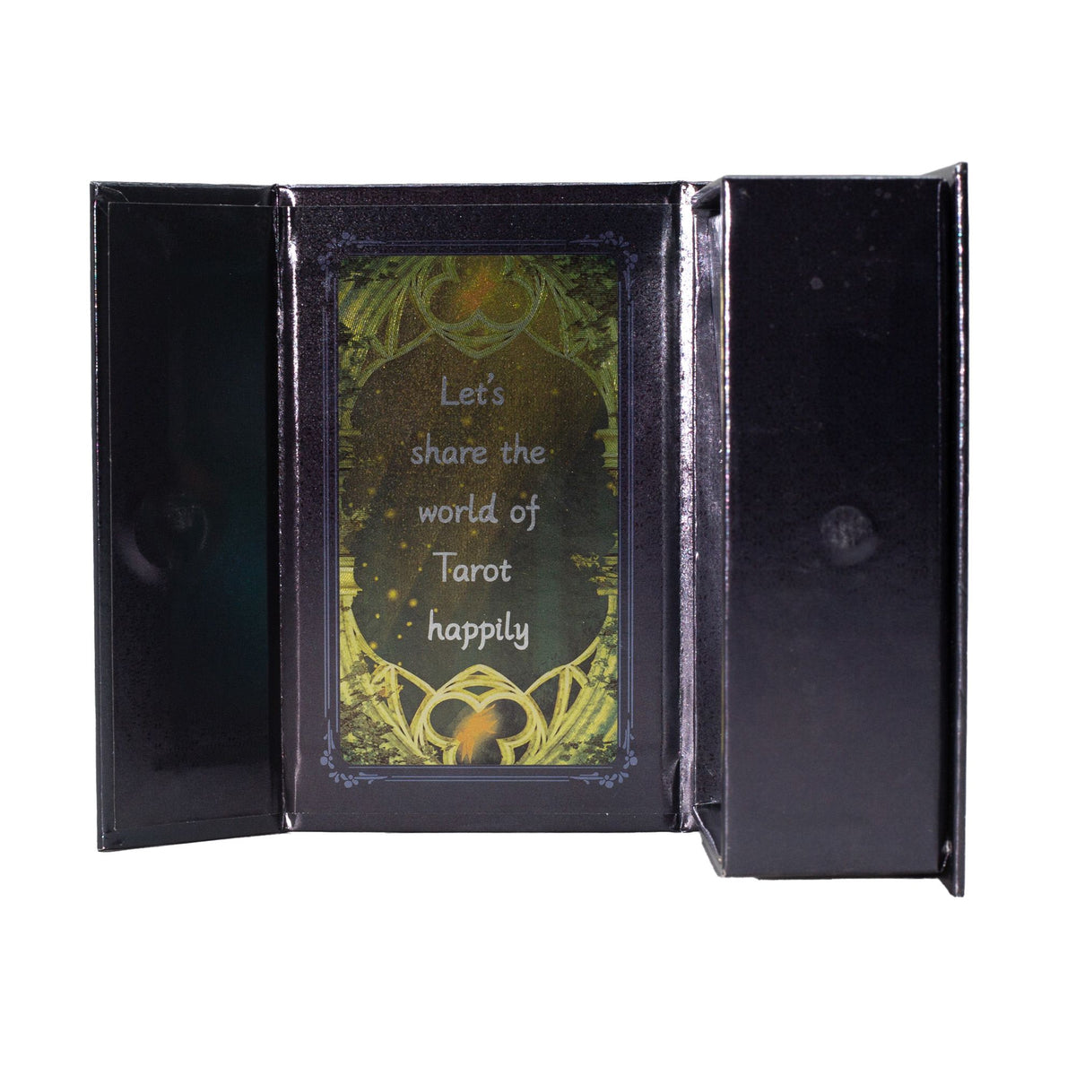 Tarotkort Shuttle Mirror – holografisk folie & guidebok