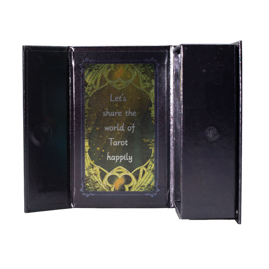 Tarotkort Shuttle Mirror – holografisk folie & guidebok