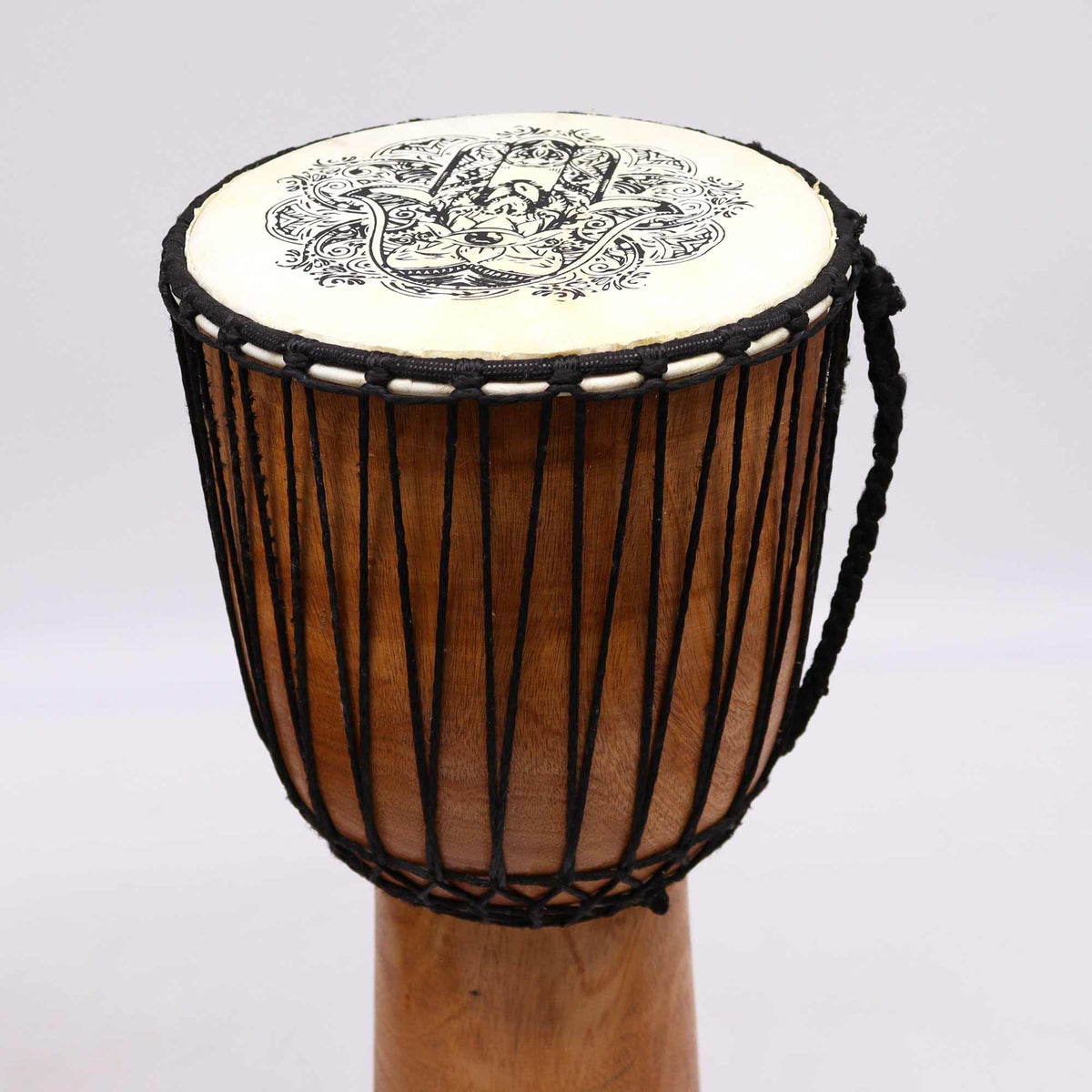 Djembe med hamsamotiv – 50 cm