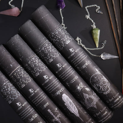 Ancient Witch ritualrökelse – Kärlek + rosenkvartspendel