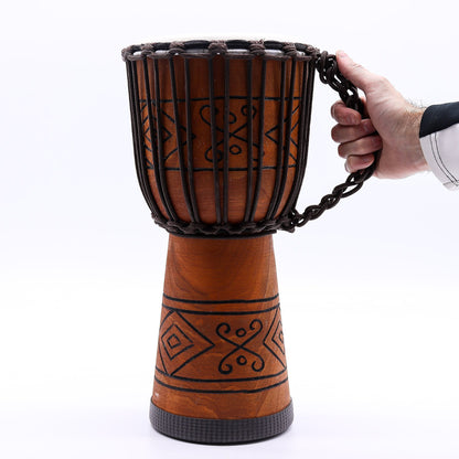 Djembe Soul Sound – djupare ton, 40 × 18 cm