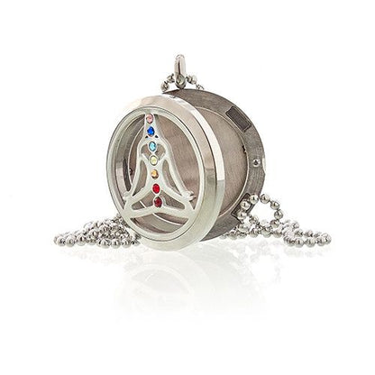 Aromaterapihalsband – Yoga chakra, 30 mm