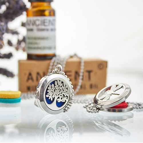 Aromaterapihalsband – Yoga chakra, 30 mm