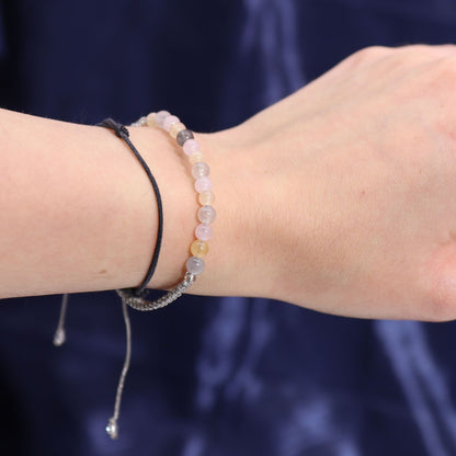 Zodiakljus med kristallarmband – Tvillingarna