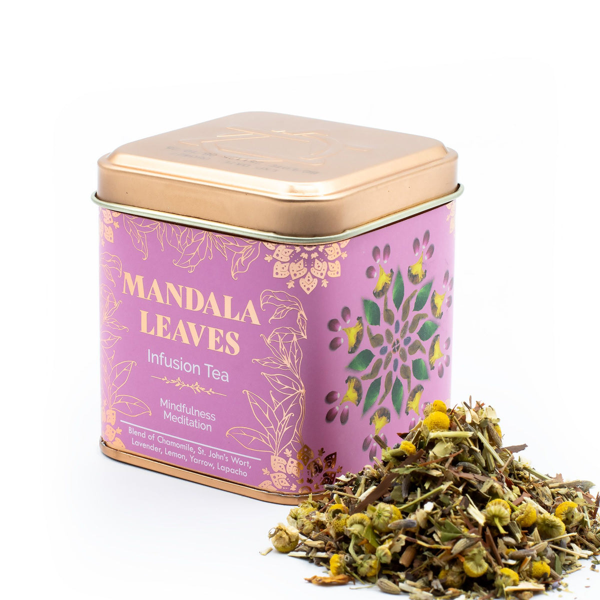 Mindfulness Meditation – kamomill och örter i burk – 50 g