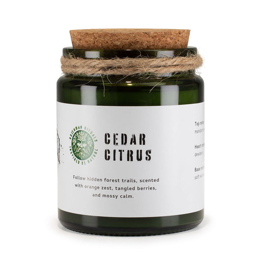 Greenman sojavaxljus med träveke – Forest Resin