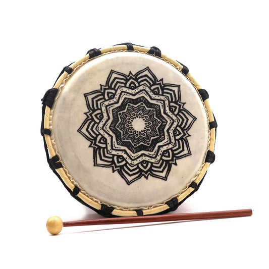 Ramtrumma med mandalamotiv – 20 cm