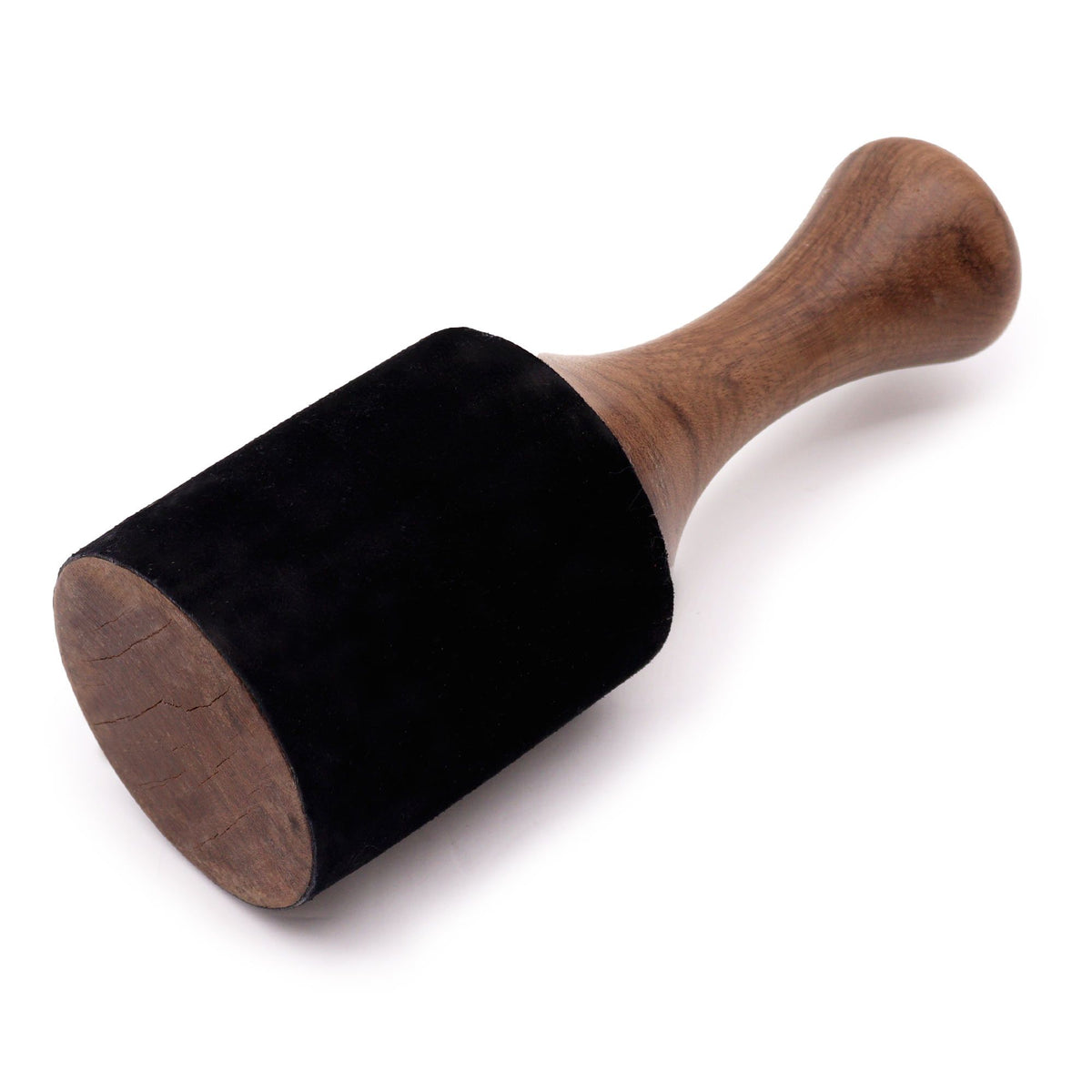 Extra stor träklubba för gong/klangskål – 26 × 9,5 cm