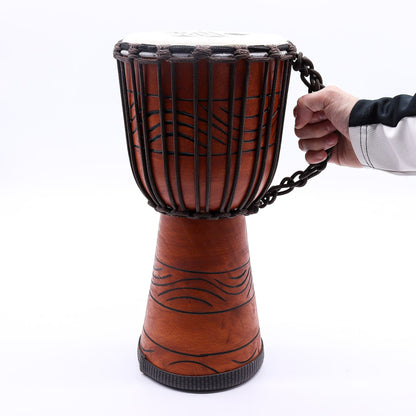 Djembe Freedom Rhythm – ljusare ton, 40 × 18 cm