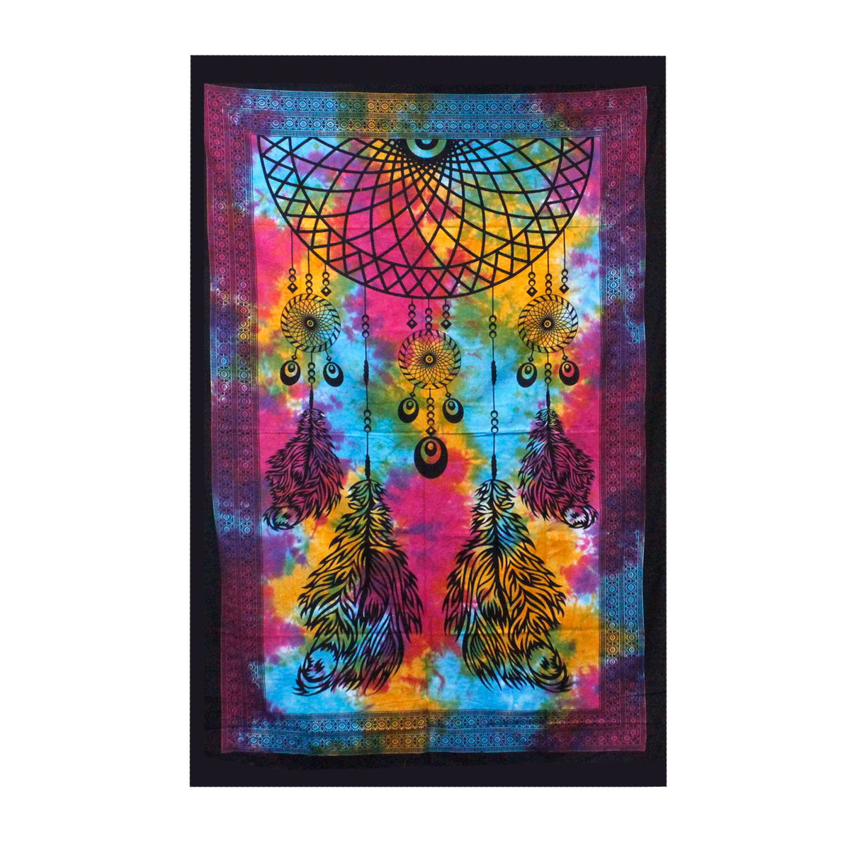Väggtextil och överkast – drömfångare, 230 × 200 cm