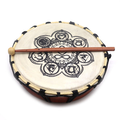 Ramtrumma med chakramotiv – 25 cm