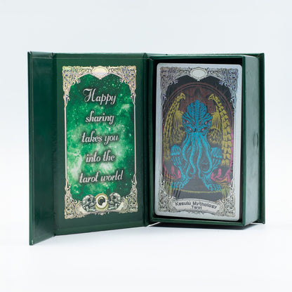 Tarotkort Kesulu Mythology – 78 kort, folie & guidebok