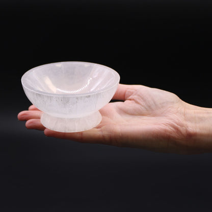 Selenitskål för ritual – ca 10 cm