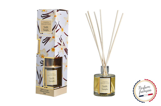 Doftdiffusor med Pinnar – Vanilj (50 ml)