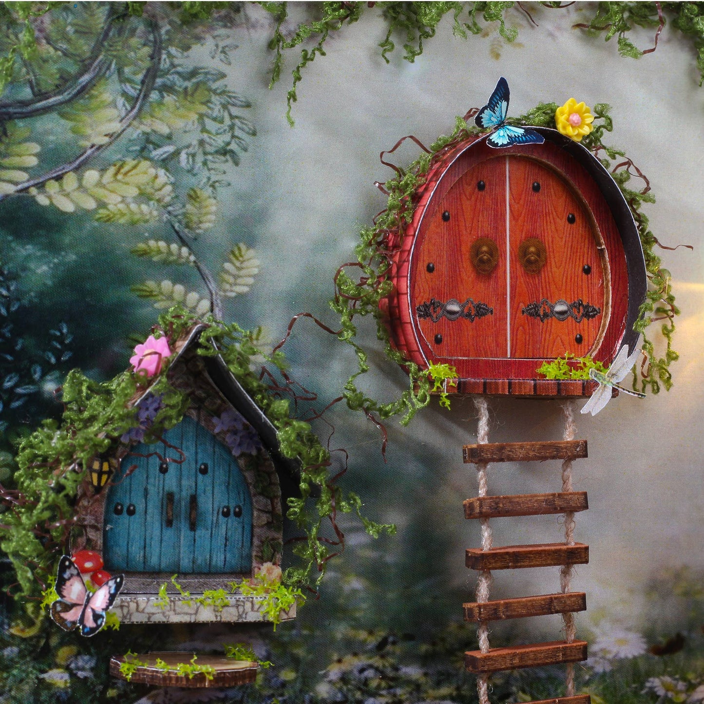 DIY miniatyrhussats: Älva hus