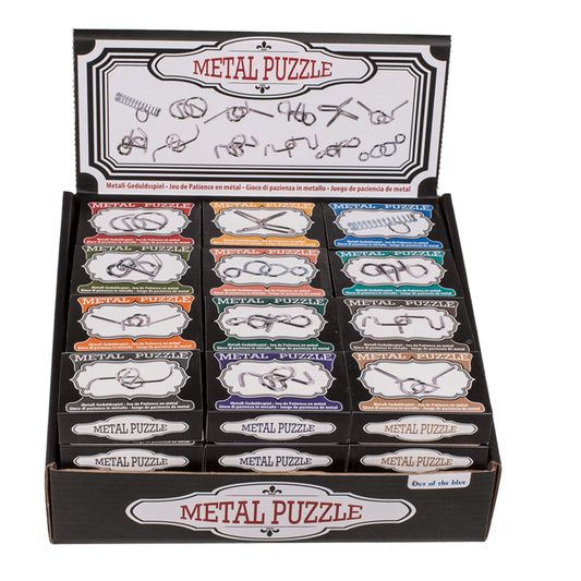 Mini Metallpussel – Hjärnteaser i Fickformat (ca 7 cm)