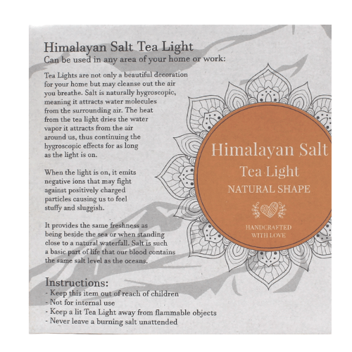 Himalaya Salt Värmeljushållare Orange