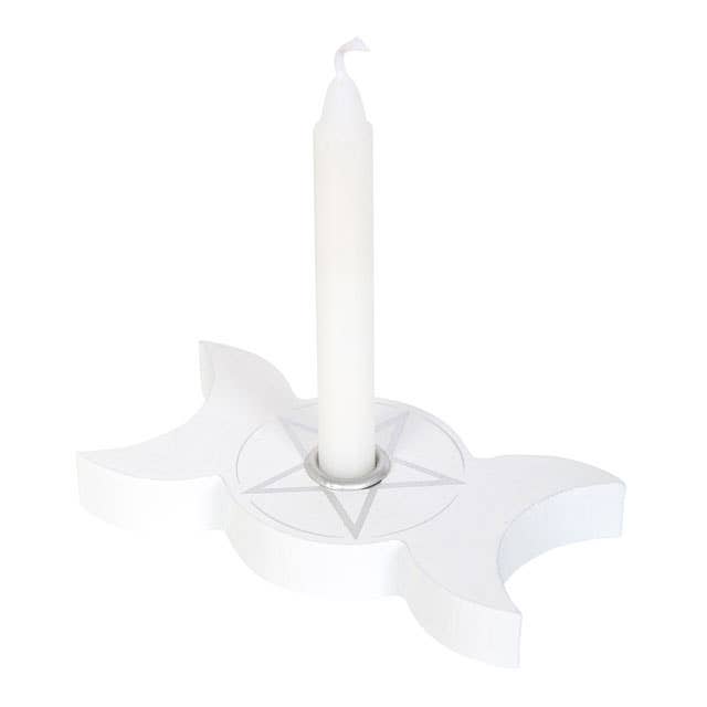 Måne Ljushållare – Ritual & Spellwork