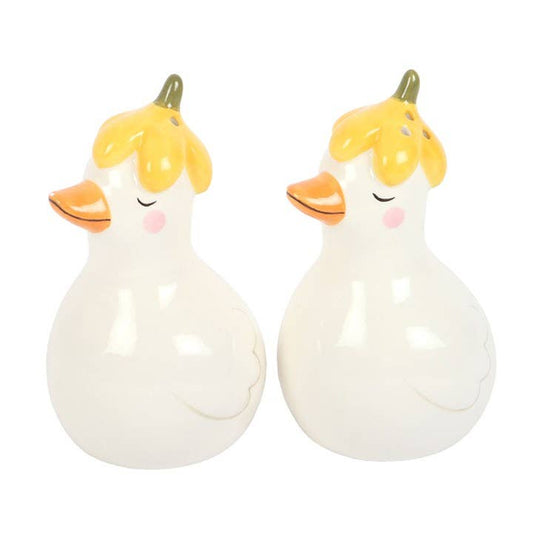 Salt- & Pepparset – Änder med Blomsterhattar