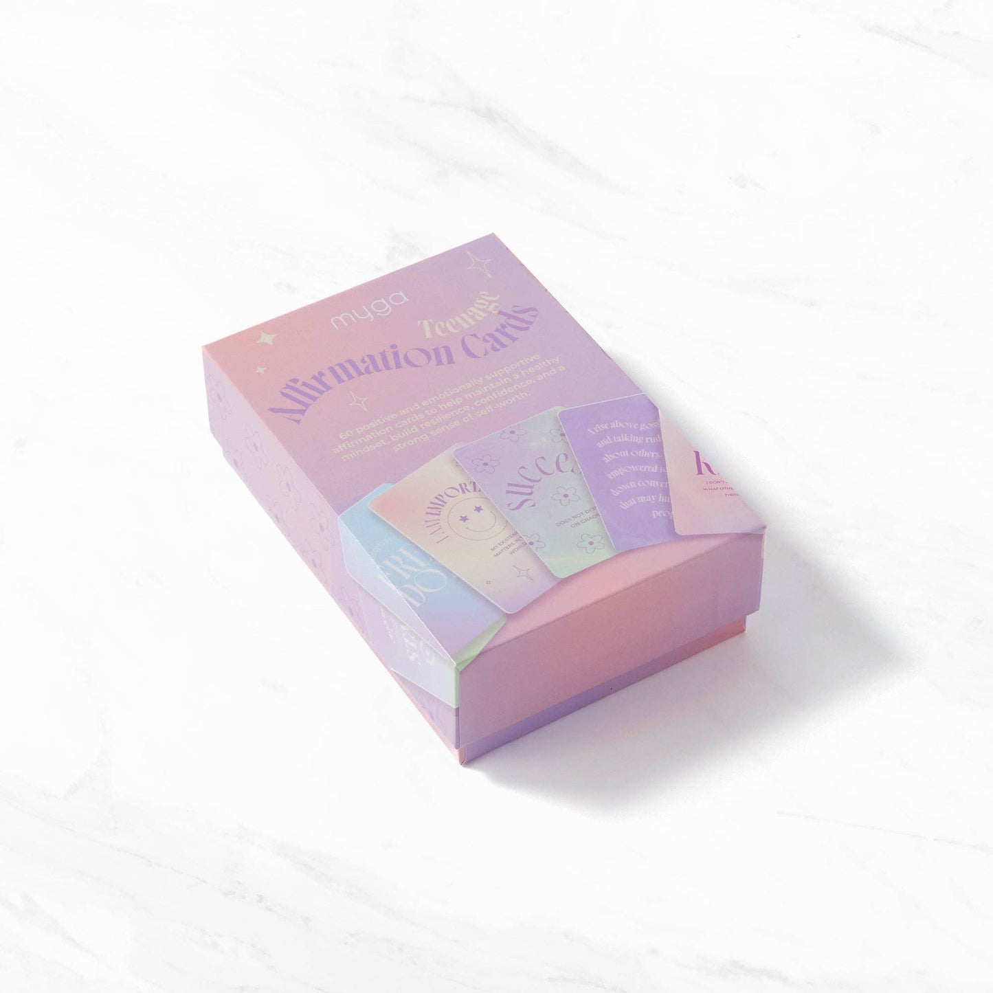 Myga Affirmationskort Tonåring