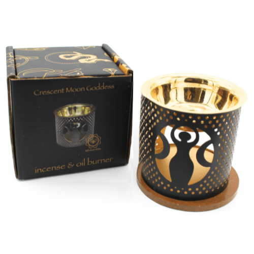 Tealight Holder & Aroma Oil Burner Crescent Moons