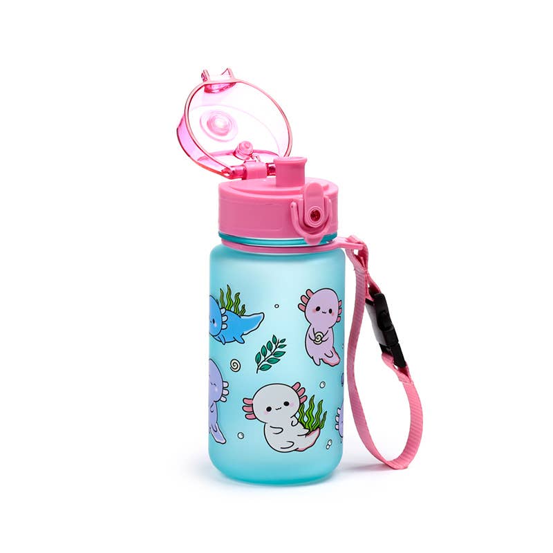 Adoramals Axolotl Pop Top 350 ml Okrossbar Flaska