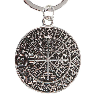 Nyckelring med Vegvisir – Vikingakompass