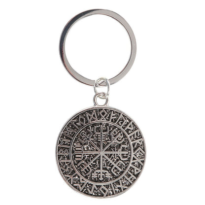 Nyckelring med Vegvisir – Vikingakompass