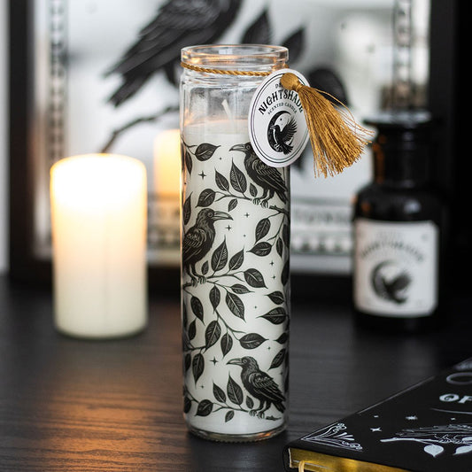 MYSTIC RAVEN DEADLY NIGHTSHADE TUBE CANDLE