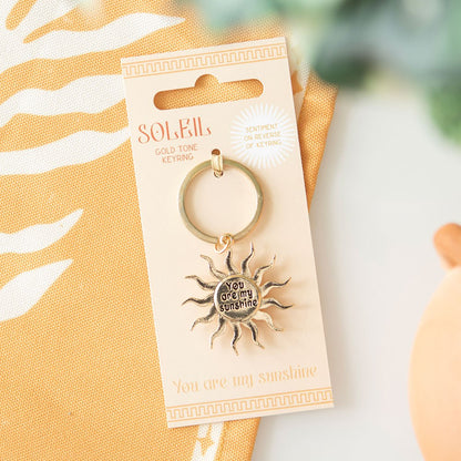 Sol Nyckelring – “You Are My Sunshine” (Gyllene Talisman)