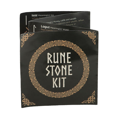 Runstenar i Svart Onyx – ritualverktyg