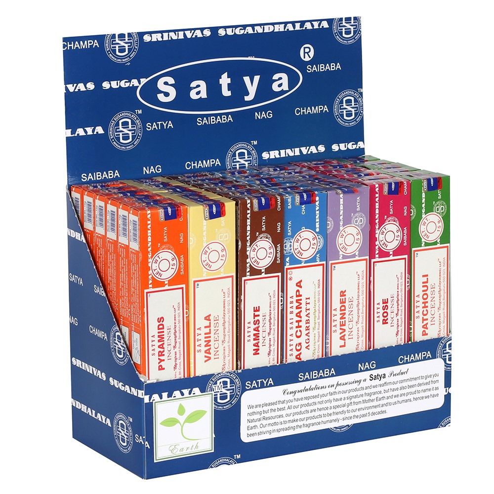 Satya rökelse – del av Rena hemmet ritualpaket