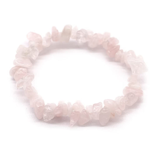 Kristallarmband – Rosenkvarts